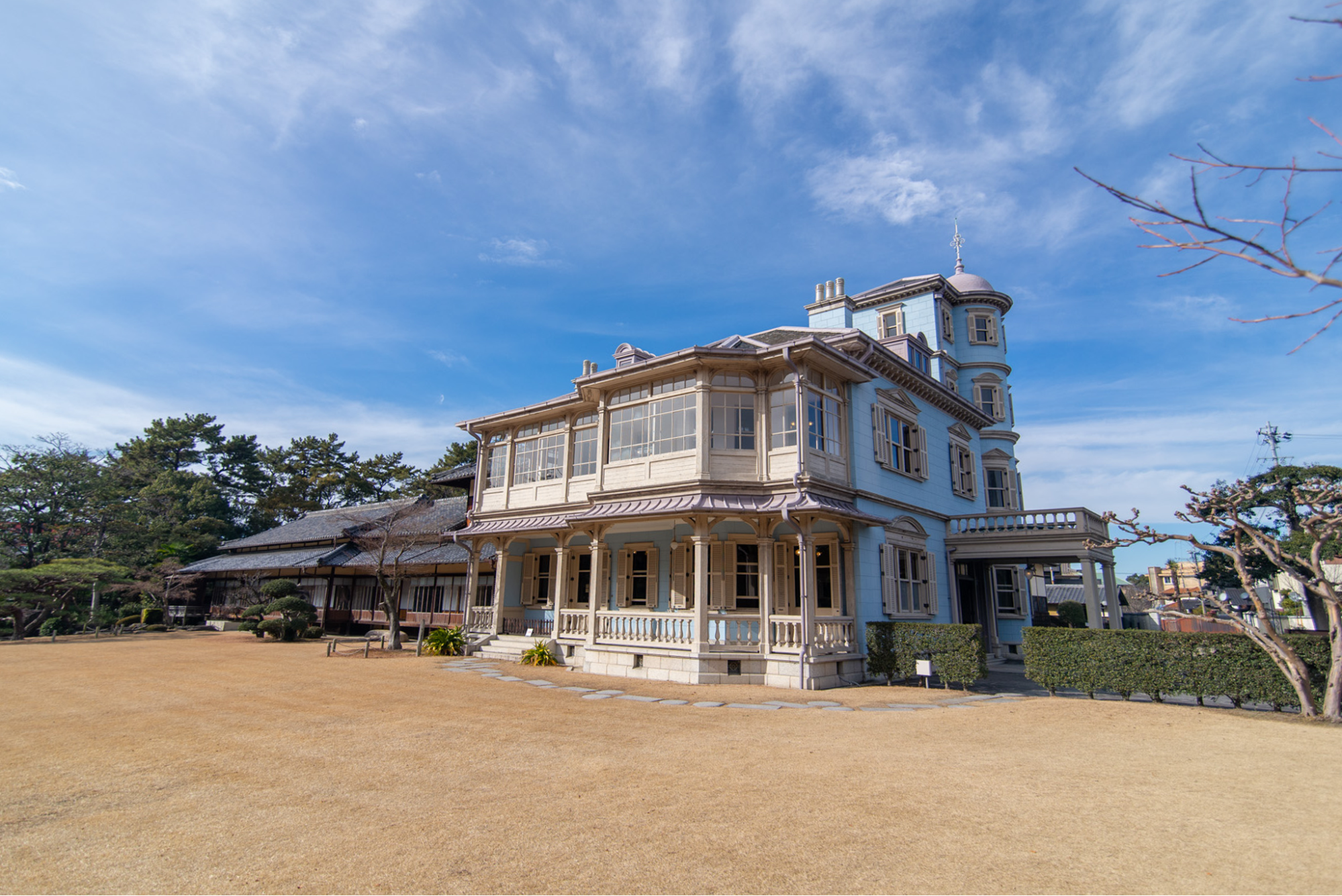 和と洋が調和した明治・大正を代表する歴史遺産「六華苑」を見学してきました。