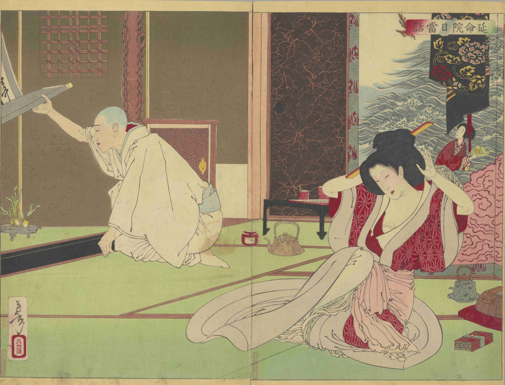 浮世絵 女性の姿 多色使い おしゃれでカラフル！明治時代に活躍した浮世絵師5選｜メイジノオト