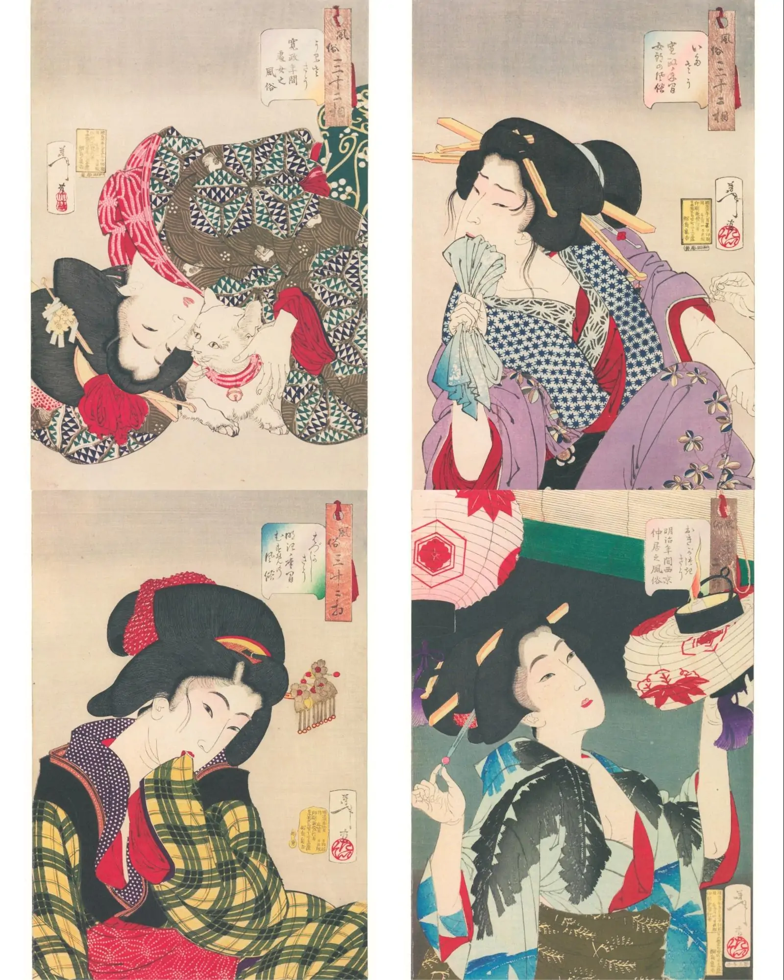 おしゃれでカラフル！明治時代に活躍した浮世絵師5選｜メイジノオト
