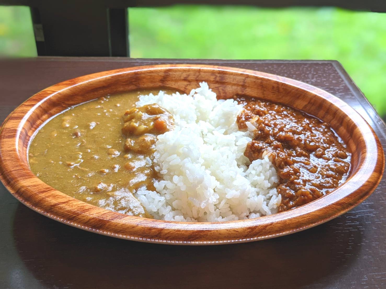 大盛り限定!あいがけカレー/950円