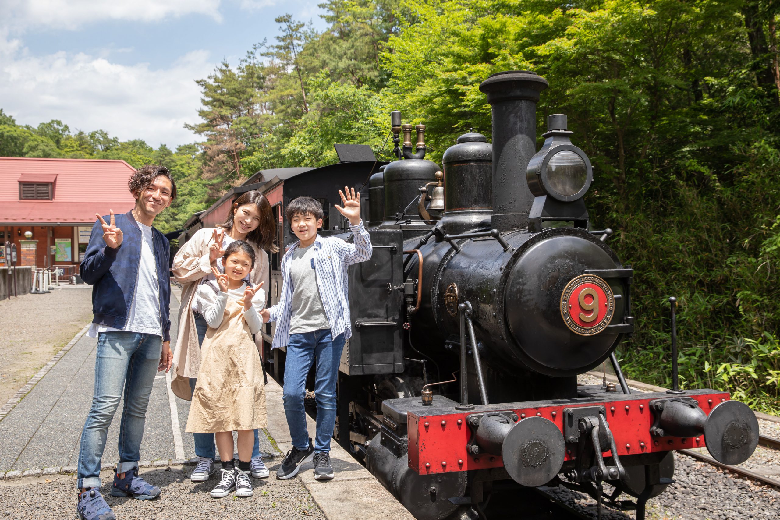 博物館 明治村 國內最古的蒸汽機車！體驗SL乘車之旅